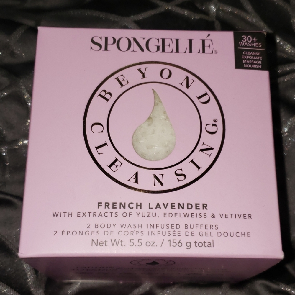 Spongelle French Lavender body infused buffer
